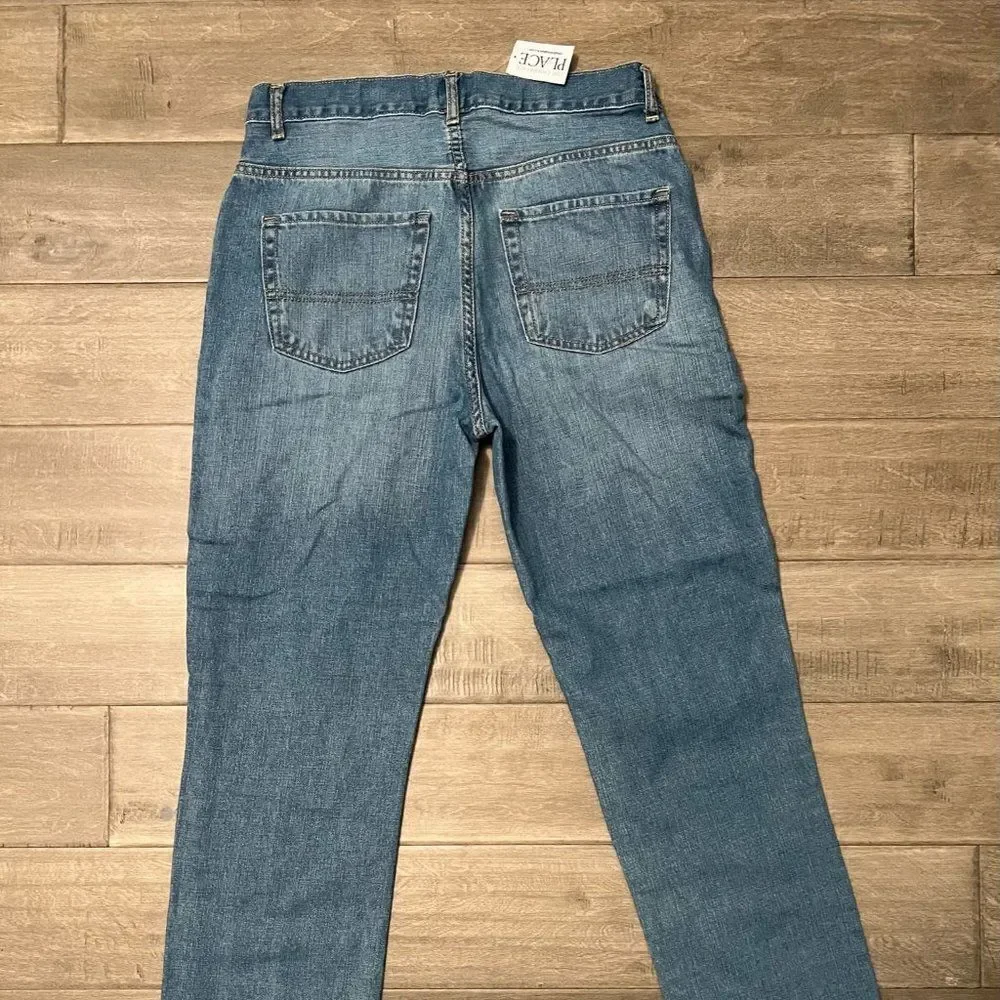 The Childrens Place Boys Jeans Strerch Straight Size 10 NWT.      25